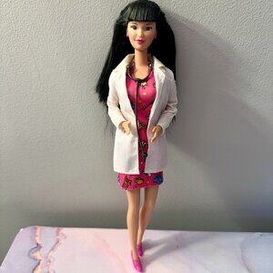 2000s I Can Be A Pet Vet Barbie Doll, Asian